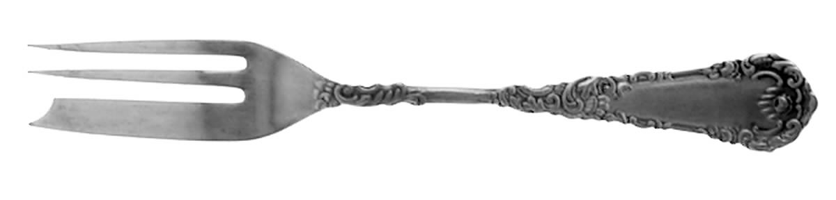 Yale I (Silverplate, 1894) Individual Pie Fork by International Silver-1