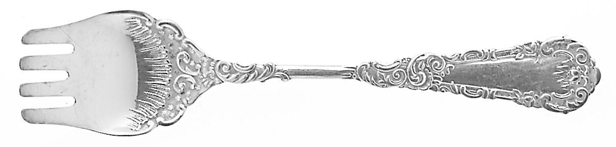 Yale I (Silverplate, 1894) Ice Cream Fork by International Silver-1