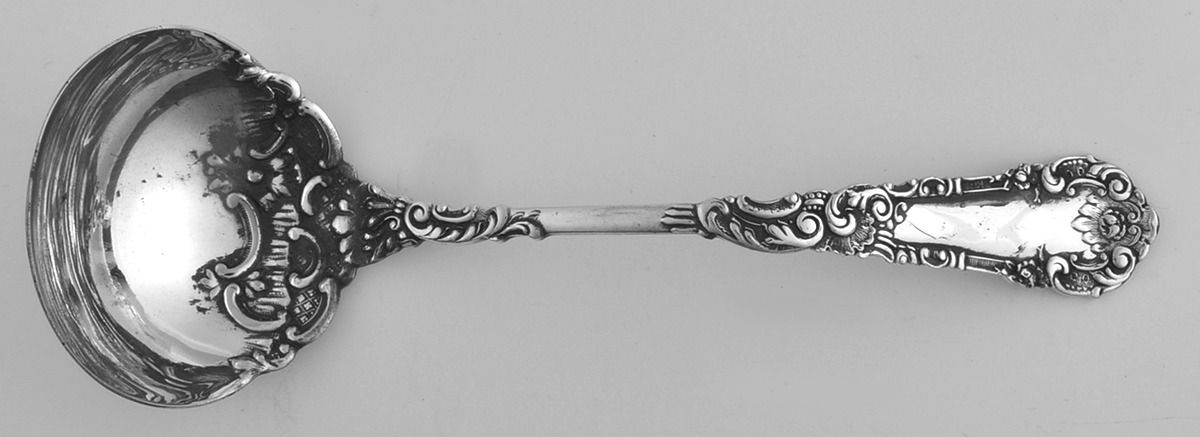 Yale I (Silverplate, 1894) Solid Gravy Ladle by International Silver-1