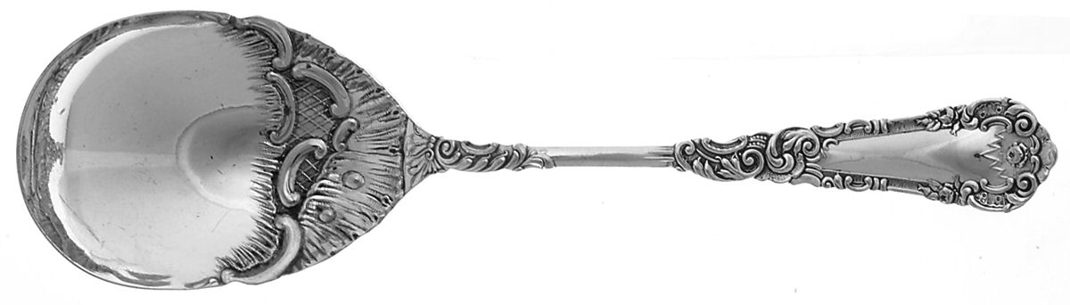 Yale I (Silverplate, 1894) Solid Smooth Casserole Spoon by International Silver-1