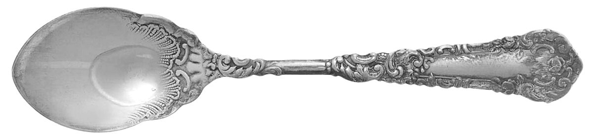 Yale I (Silverplate, 1894) Small Ice Cream Spoon by International Silver-1