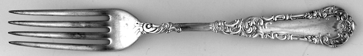 Yale I (Silverplate, 1894) Fork by International Silver-1