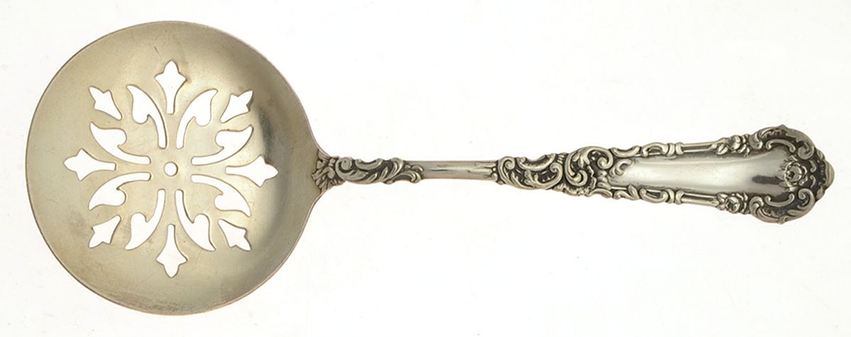 Yale I (Silverplate, 1894) Tomato Server, Solid Piece by International Silver-1