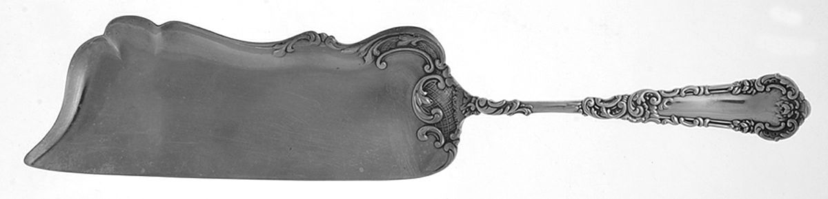 Yale I (Silverplate, 1894) Large Solid Fish Serving Knife by International Silver-1
