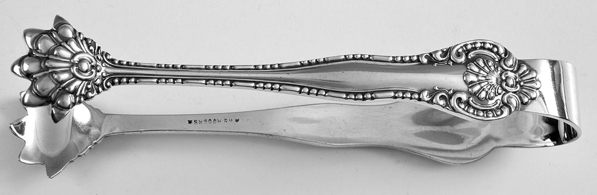 York (Silverplate, 1900) Sugar Tongs by International Silver-1