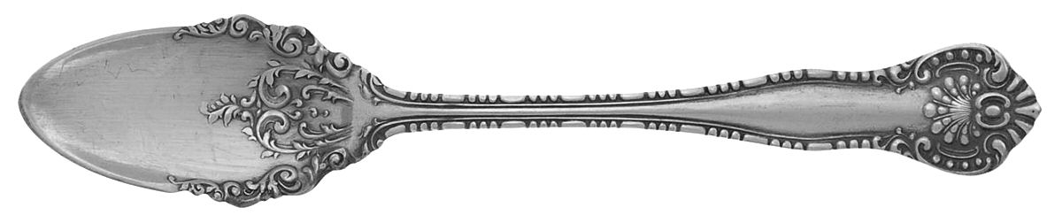 York (Silverplate, 1900) Fruit/Orange Spoon by International Silver-1