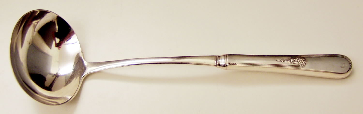 Youth (Silverplate, 1940) Hollow Handle Soup Ladle with Solid Bowl by International Silver-1