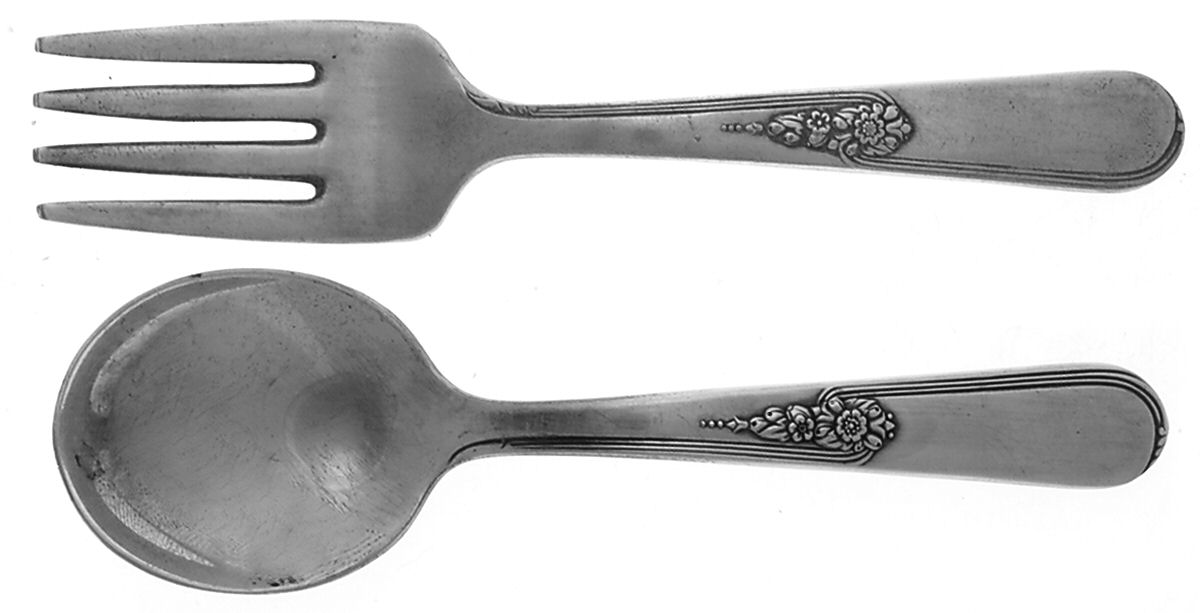 Youth (Silverplate, 1940) 2 Pc Baby Set (BF, BS) by International Silver-1