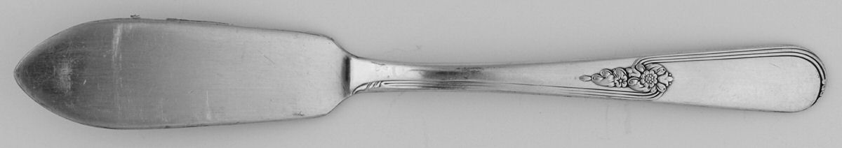 Youth (Silverplate, 1940) Flat Handle Master Butter Knife by International Silver-1
