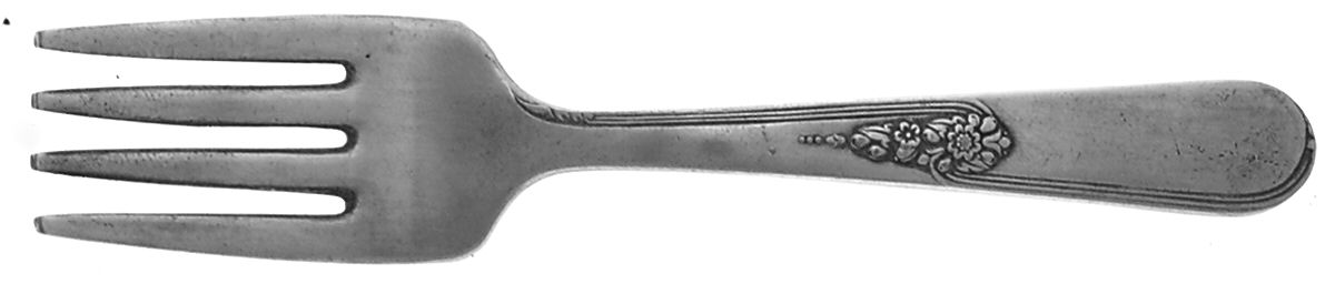 Youth (Silverplate, 1940) Baby Fork by International Silver-1