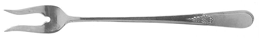 Youth (Silverplate, 1940) Short Handle Pickle/Olive Fork by International Silver-1
