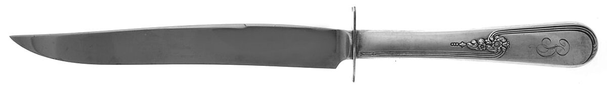 Youth (Silverplate, 1940) Small Steak Carving Knife with Stainless Blade by International Silver-1