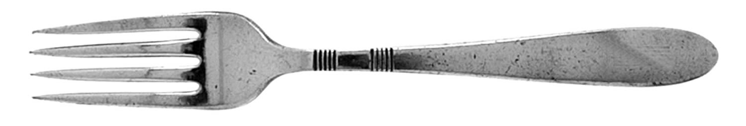 Zephyr (Silverplate, 1935) Monogram Fork by International Silver-1