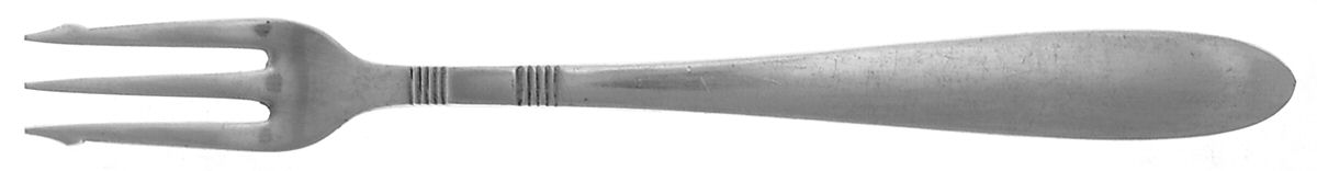 Zephyr (Silverplate, 1935) Cocktail/Seafood Fork by International Silver-1