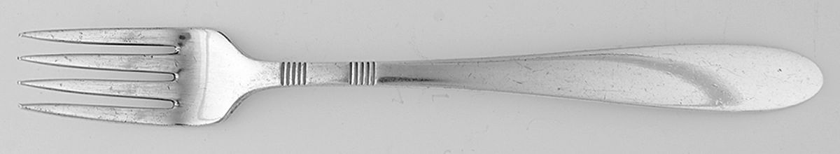 Zephyr (Silverplate, 1935) Grille Fork (Viande) by International Silver-1