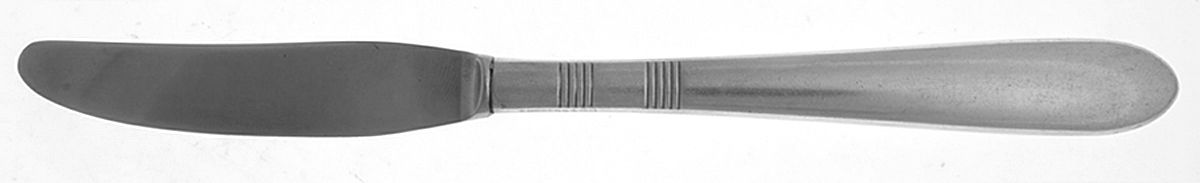 Zephyr (Silverplate, 1935) Modern Hollow Grille Knife by International Silver-1