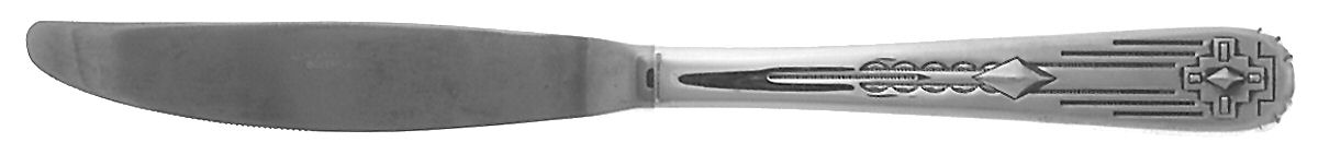Zia (Silverplate, 1990) Modern Hollow Knife by International Silver-1