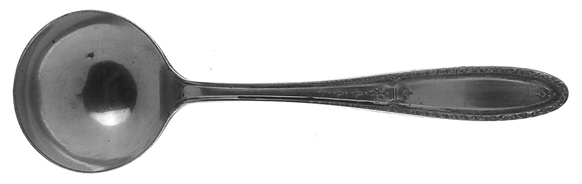 ISA1 (SLVPLT) Round Bowl Soup Spoon (Bouillon) by Isabella-1