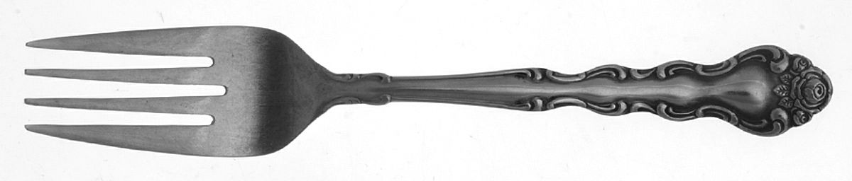 Classic Rose Individual Salad Fork by Interpur-1