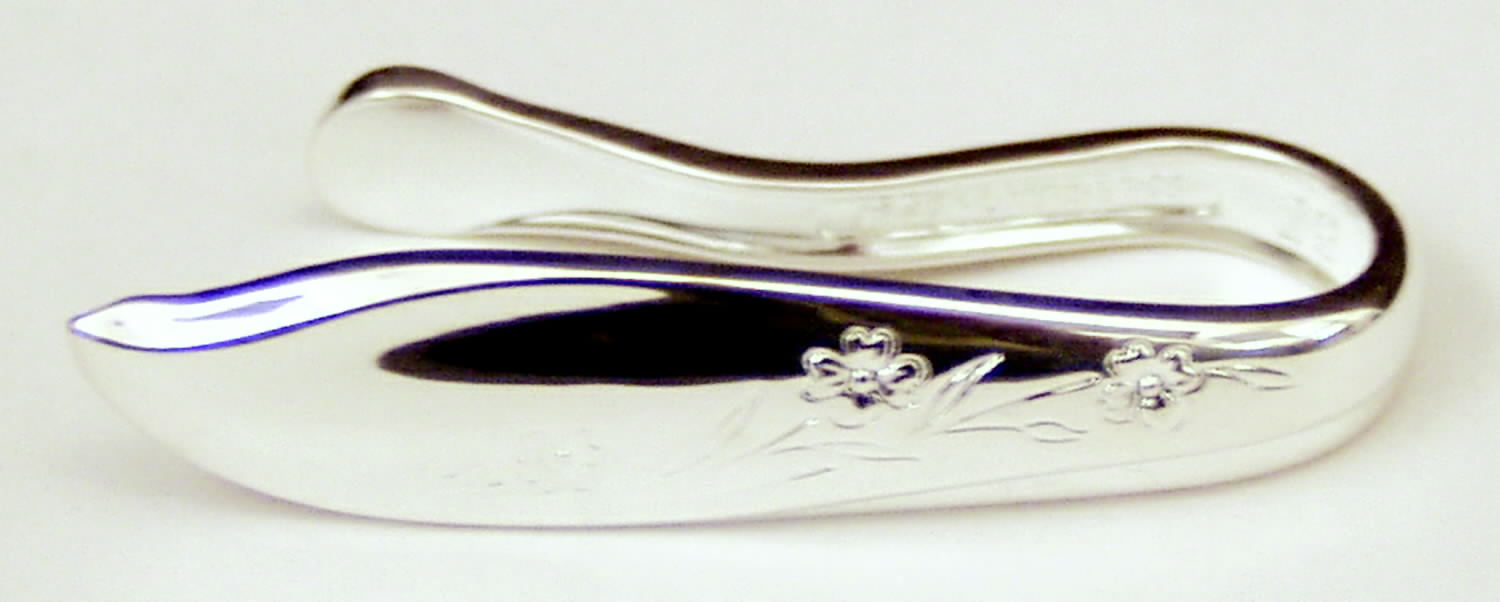 Springtime (Silverplate, 1957) Napkin Clip by International Silver-1