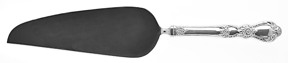 Heritage (Silverplate, 1953) Pie & Cake Server with Stainless Blade by International Silver-1