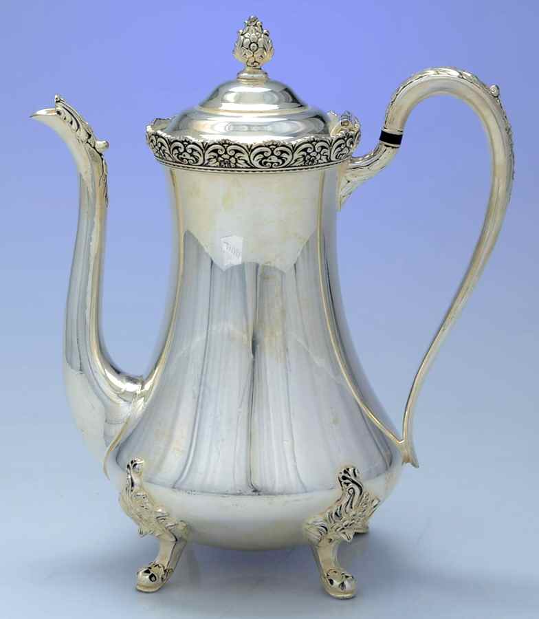 Wakefield (Silverplate Hollowware) Silverplate Coffee Pot by International Silver-1