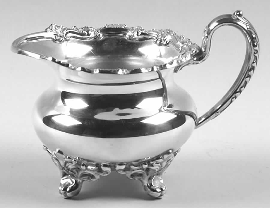 Essex Manor (Silverplate, Hollowware) Creamer by International Silver-1