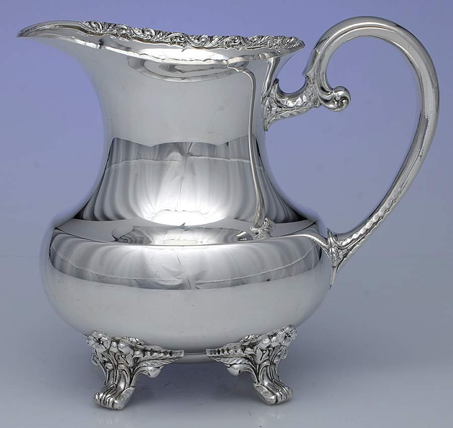 Saybrook Manor (Silverplate, Hollowware) Silverplate Water Pitcher by International Silver-1