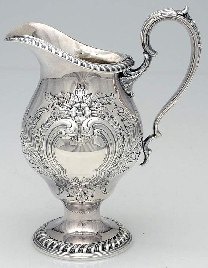 St. James-Chased (Silverplate, Hollowware) Creamer by International Silver-1