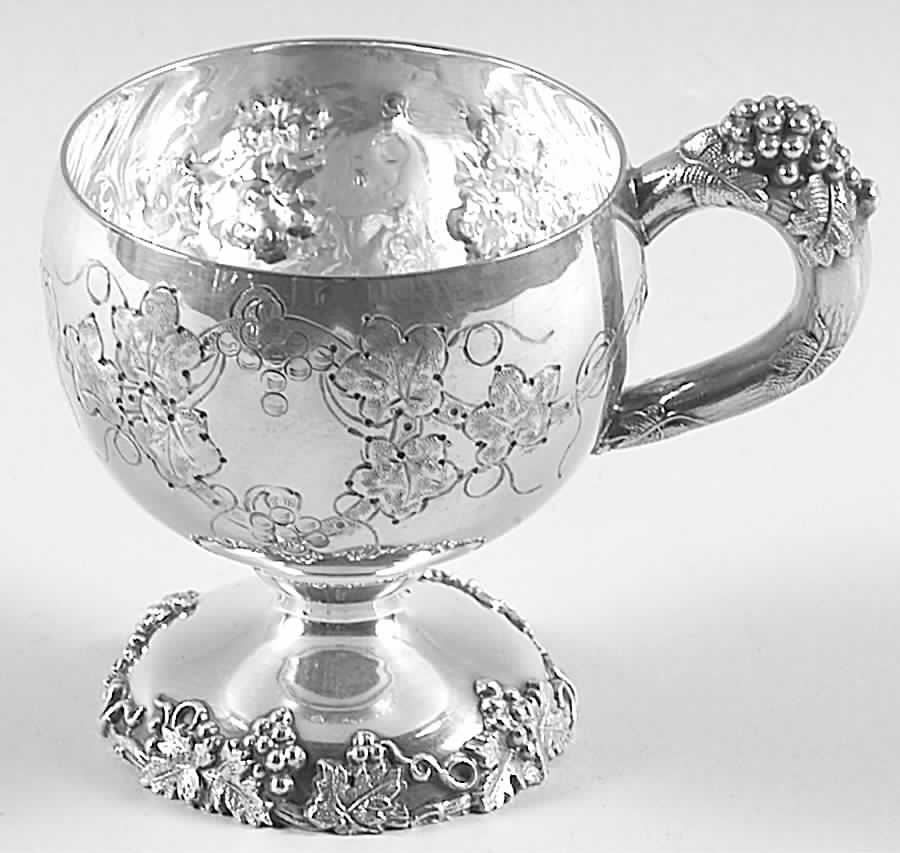 Vintage-Chased (Silverplate, Hollowware) Punch Cup by International Silver-1