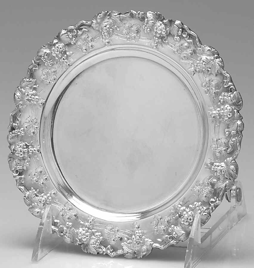 Vintage-Chased (Silverplate, Hollowware) Bread & Butter Plate by International Silver-1