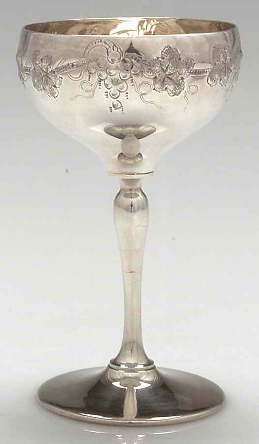 Vintage-Chased (Silverplate, Hollowware) Martini by International Silver-1