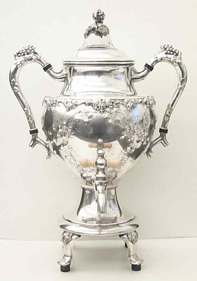 Vintage-Chased (Silverplate, Hollowware) Large Coffee Urn by International Silver-1
