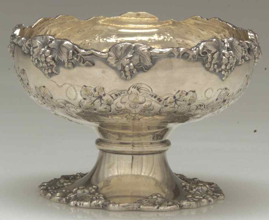 Vintage-Chased (Silverplate, Hollowware) Waste Bowl by International Silver-1