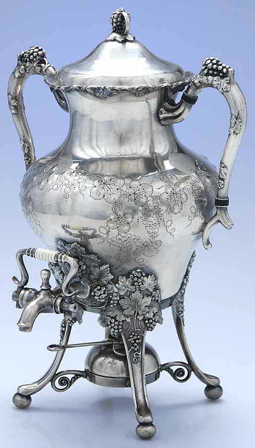 Vintage-Chased (Silverplate, Hollowware) Large Coffee Urn by International Silver-1