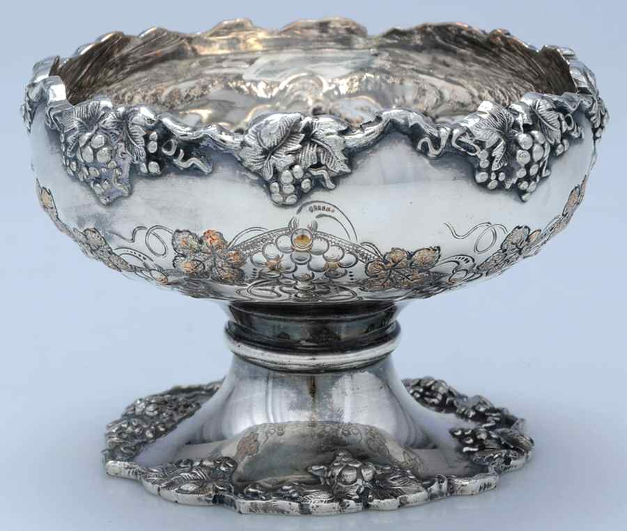 Vintage-Chased (Silverplate, Hollowware) Waste Bowl by International Silver-1