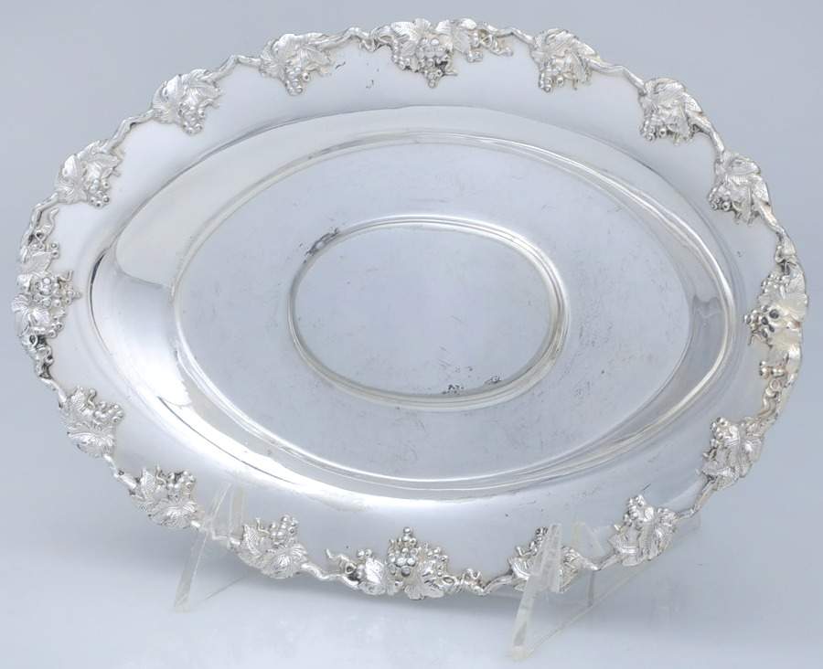 Vintage-Plain (Silverplate, Hollowware) Plated Gravy Underplate by International Silver-1