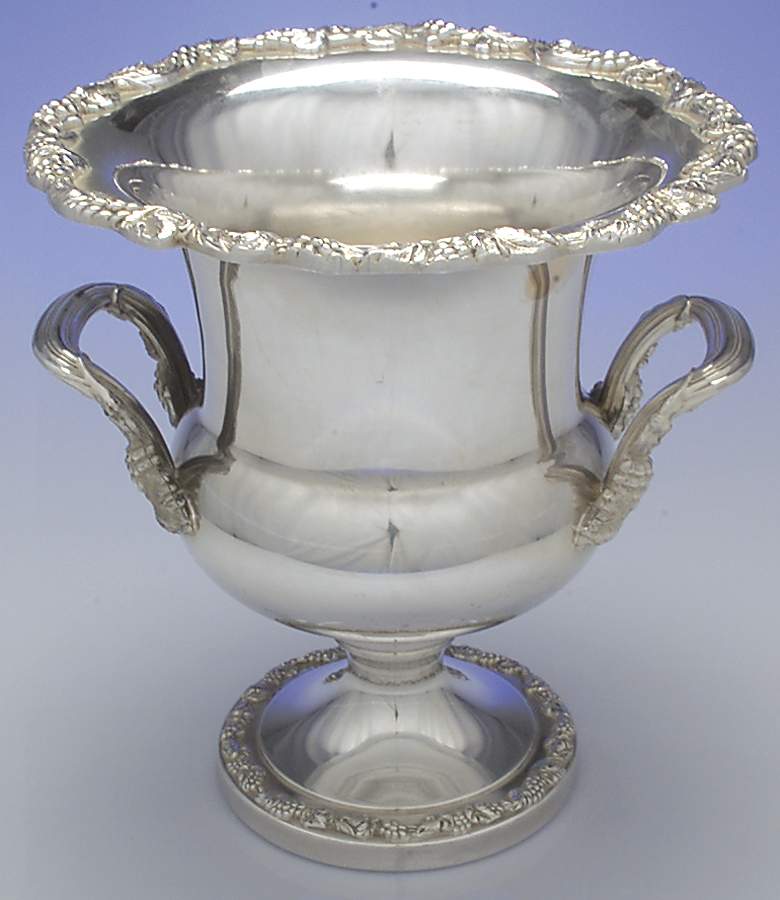 Vintage-Plain (Silverplate, Hollowware) Wine Cooler by International Silver-1