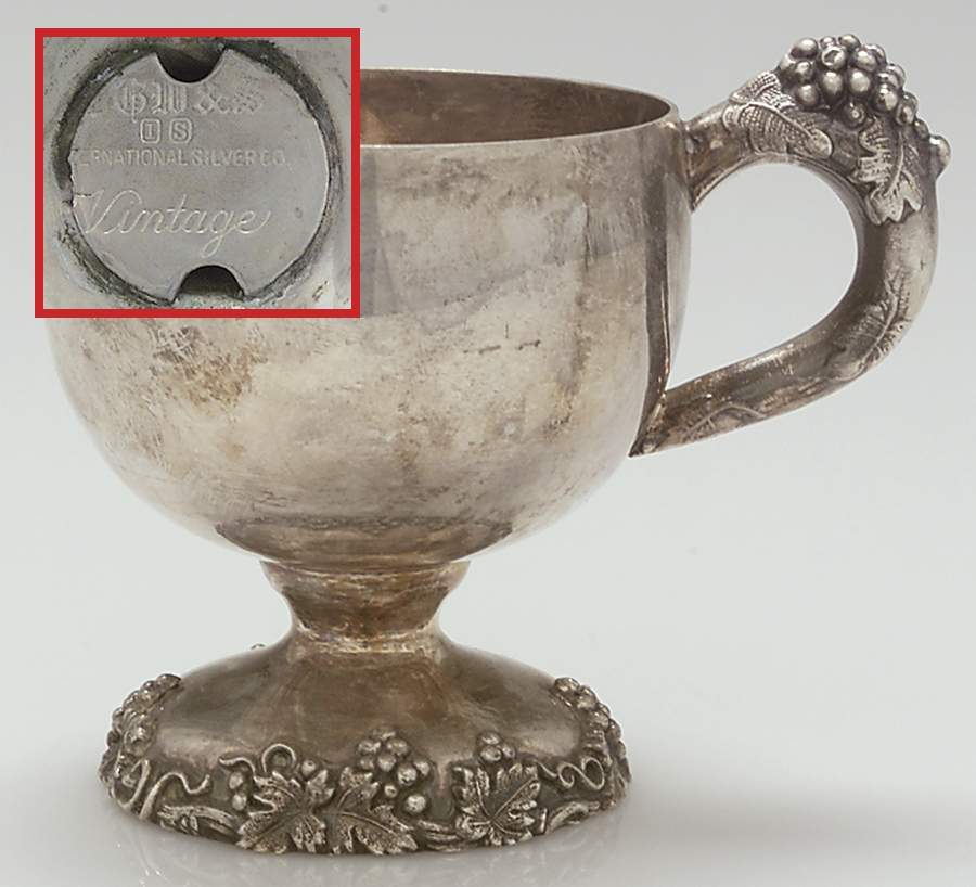 Vintage-Plain (Silverplate, Hollowware) Punch Cup by International Silver-1