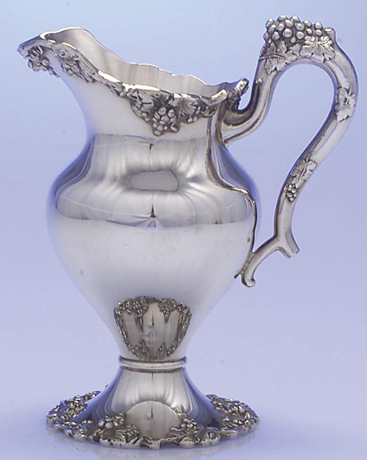 Vintage-Plain (Silverplate, Hollowware) Creamer by International Silver-1