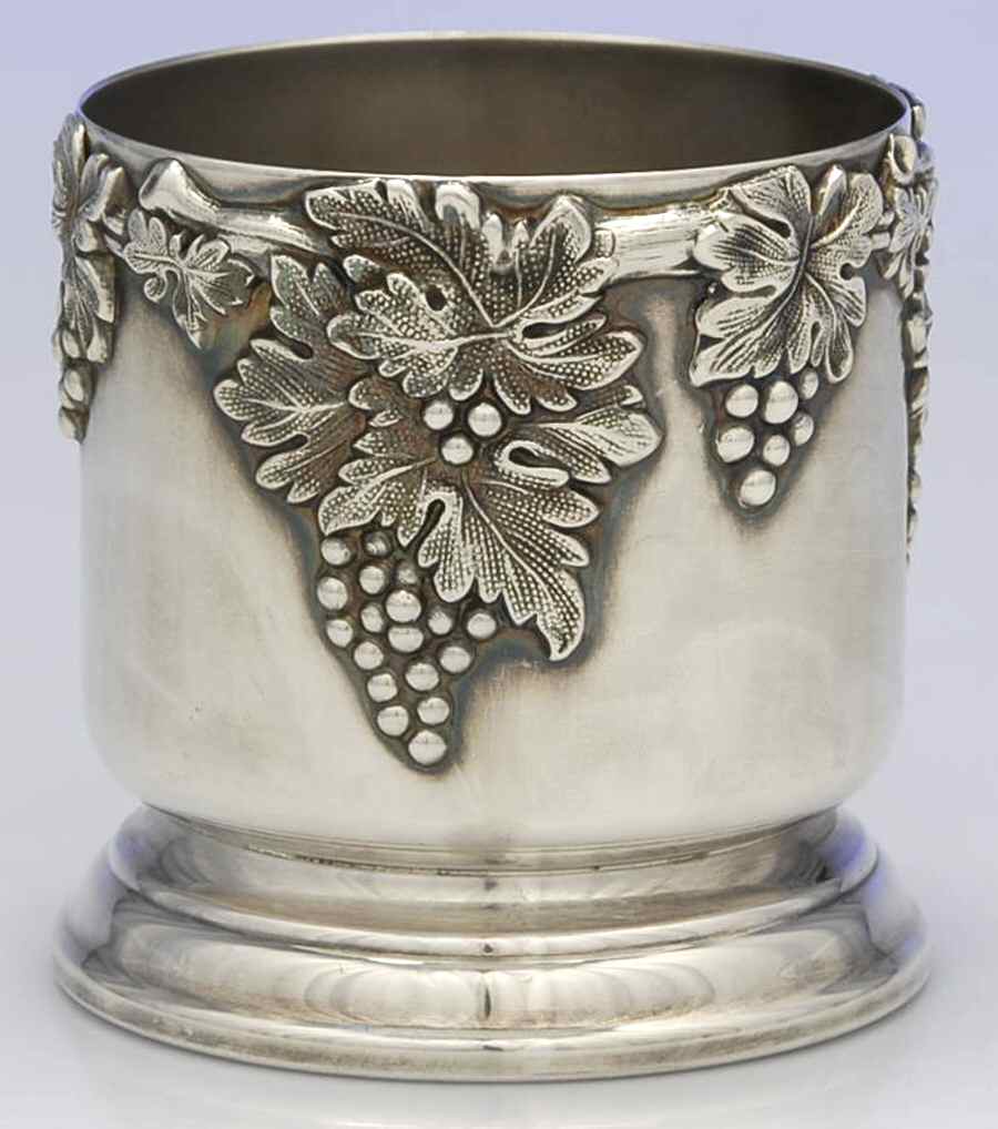 Vintage-Plain (Silverplate, Hollowware) Silverplate Wine Coaster by International Silver-1