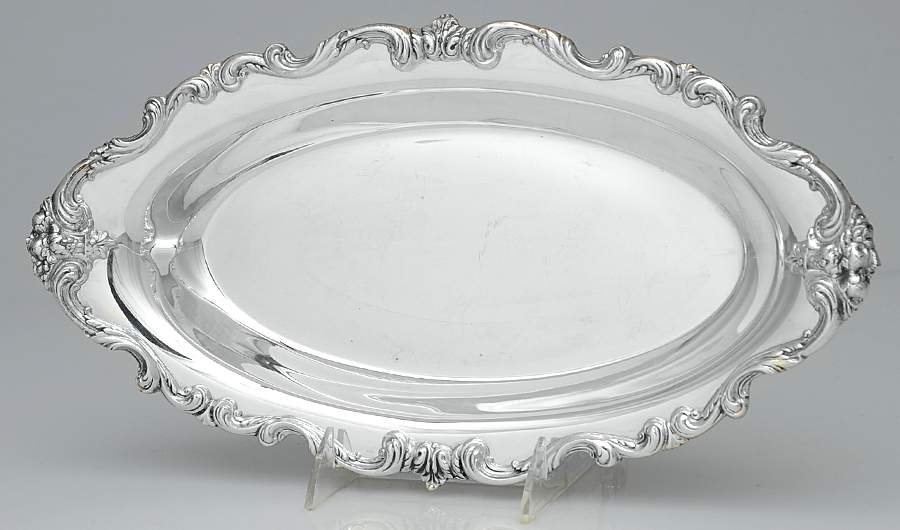 Orleans (Silverplate, Hollowware) 14" Bread Tray by International Silver-1