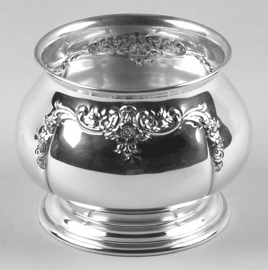 Prelude-Chased (Sterling Hollowware) Waste Bowl by International Silver-1