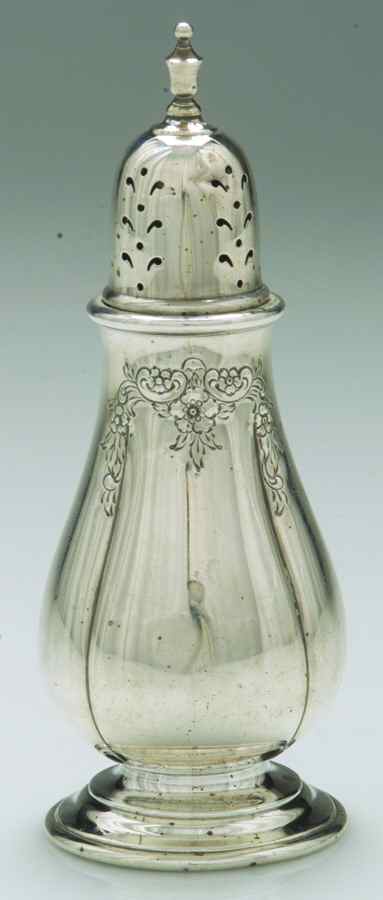 Prelude-Chased (Sterling Hollowware) Salt Shaker by International Silver-1