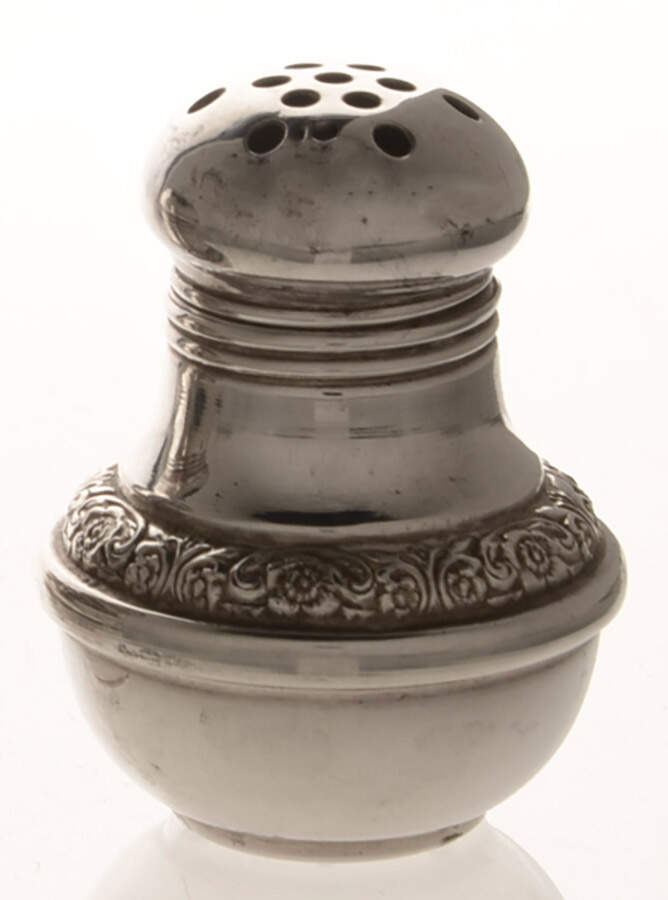 Prelude-Plain (Sterling Hollowware) Sterling Mini Salt Shaker by International Silver-1