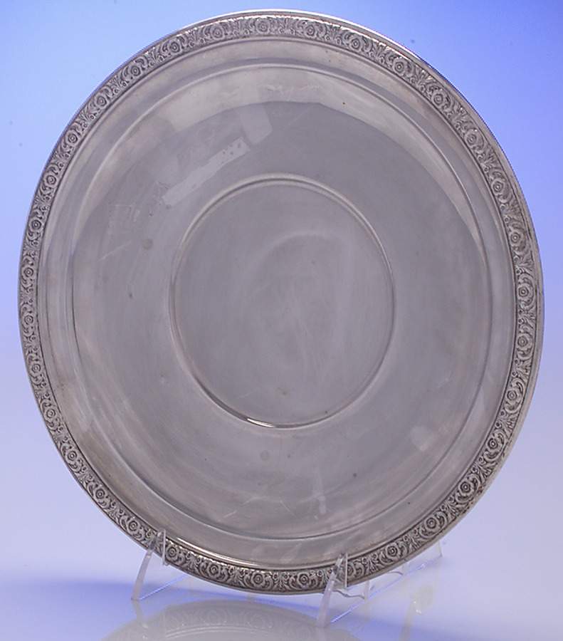 Prelude-Plain (Sterling Hollowware) 10" Sandwich Plate by International Silver-1