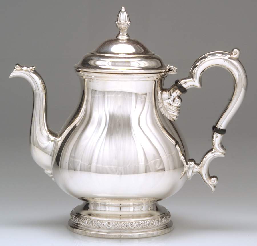 Prelude-Plain (Sterling Hollowware) Teapot by International Silver-1