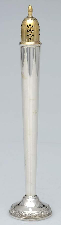 Prelude-Plain (Sterling Hollowware) Tall Weighted Salt Shaker by International Silver-1