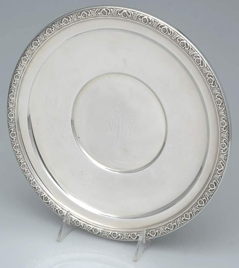 Prelude-Plain (Sterling Hollowware) 10" Sandwich Plate by International Silver-1