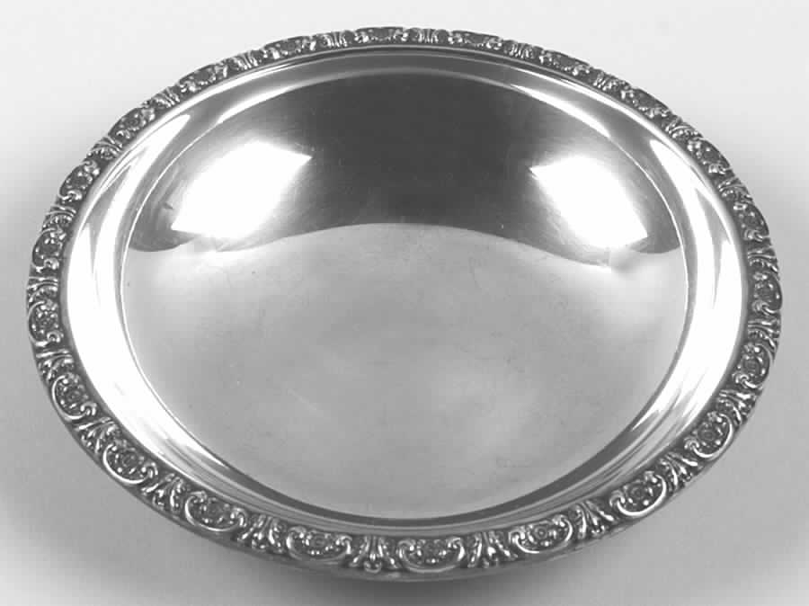 Prelude-Plain (Sterling Hollowware) Medium Sterling Bon Bon Bowl by International Silver-1